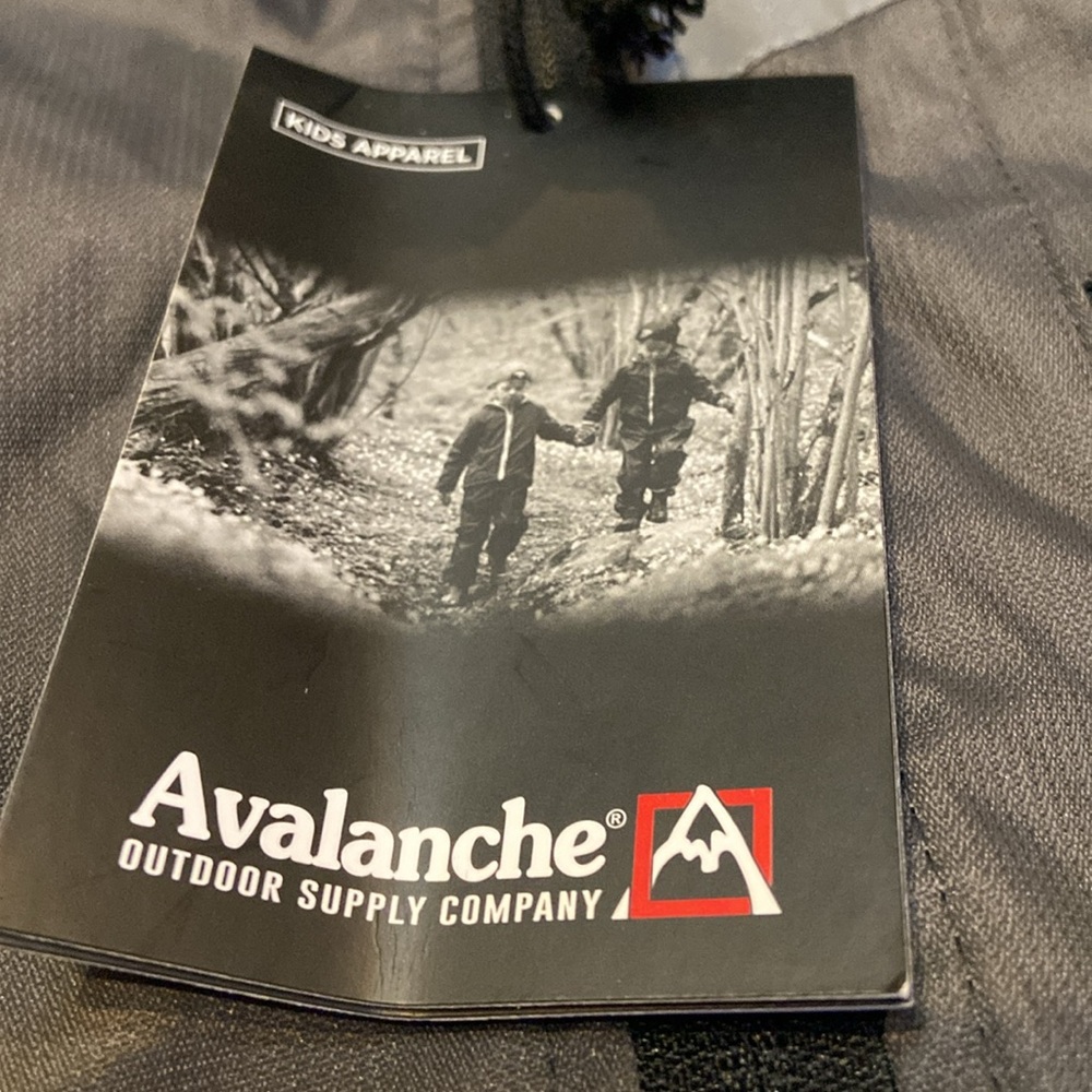 AVALANCHE NWT Boys Size 10/12 Lightweight Hooded Jacket - Picture 2 of 13